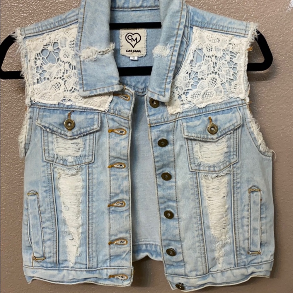 Demin Vest